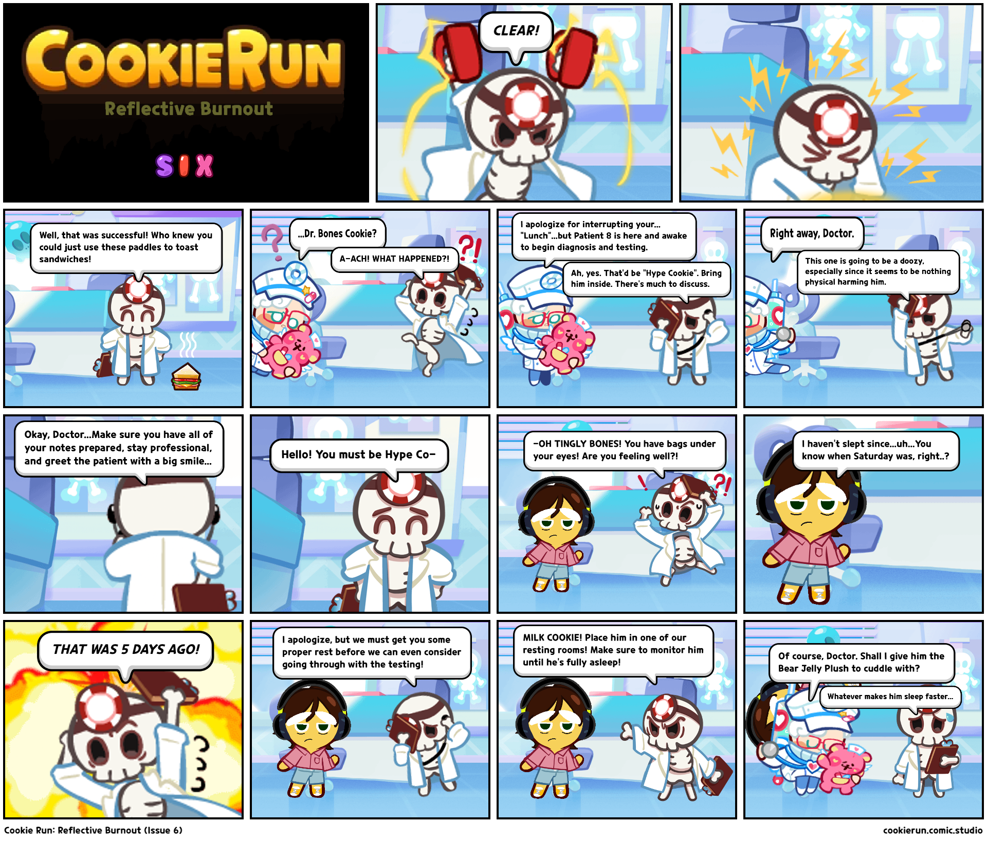 Cookie Run: Reflective Burnout (Issue 6)