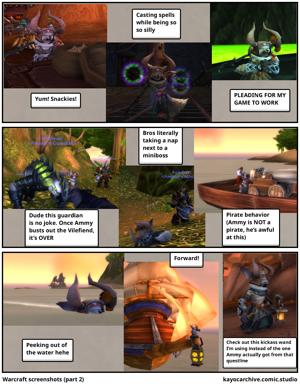 Warcraft screenshots (part 2)