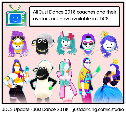 JDCS Update - Just Dance 2018!