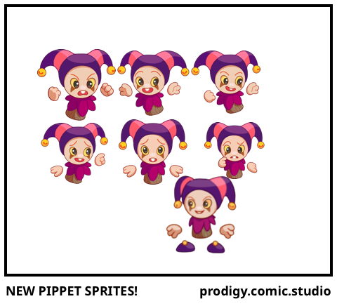 NEW PIPPET SPRITES!