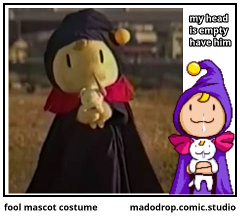 fool mascot costume