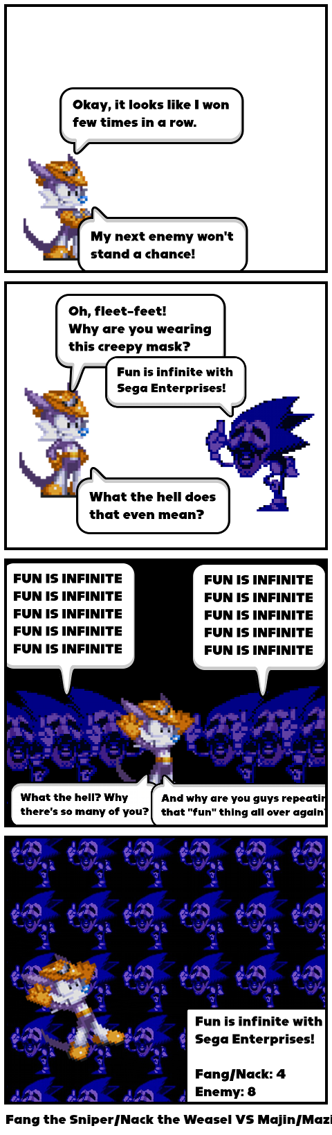 Fun is infinite with Sega Enterprises - Majin 