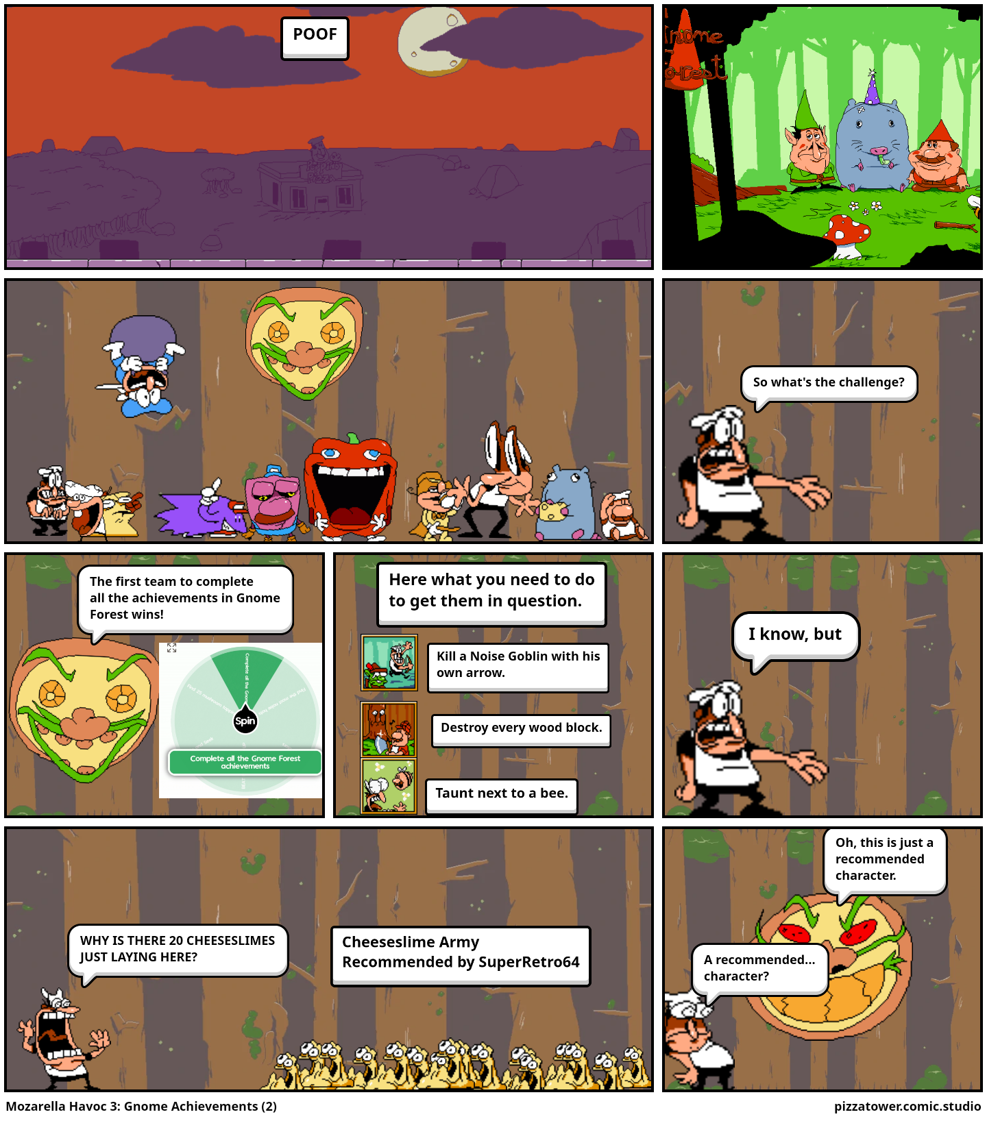 Mozarella Havoc 3: Gnome Achievements (2)