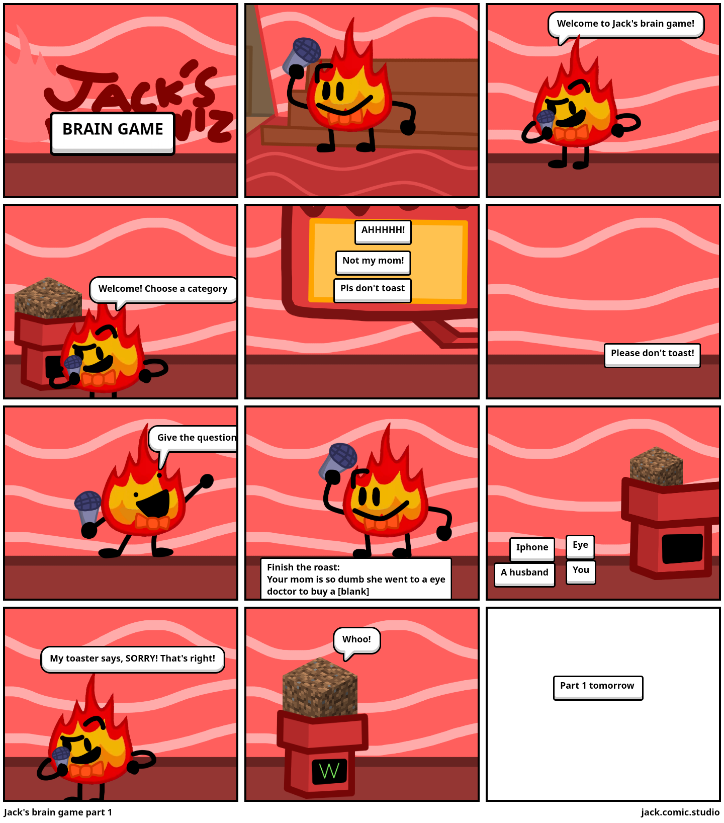 Jack's brain game part 1