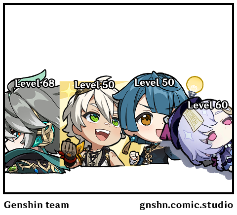 Genshin team