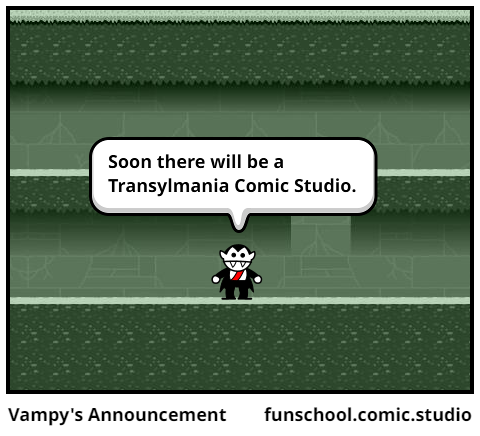 Vampy's Announcement