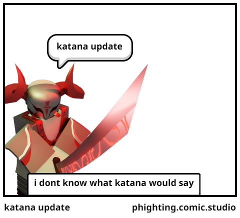 katana update