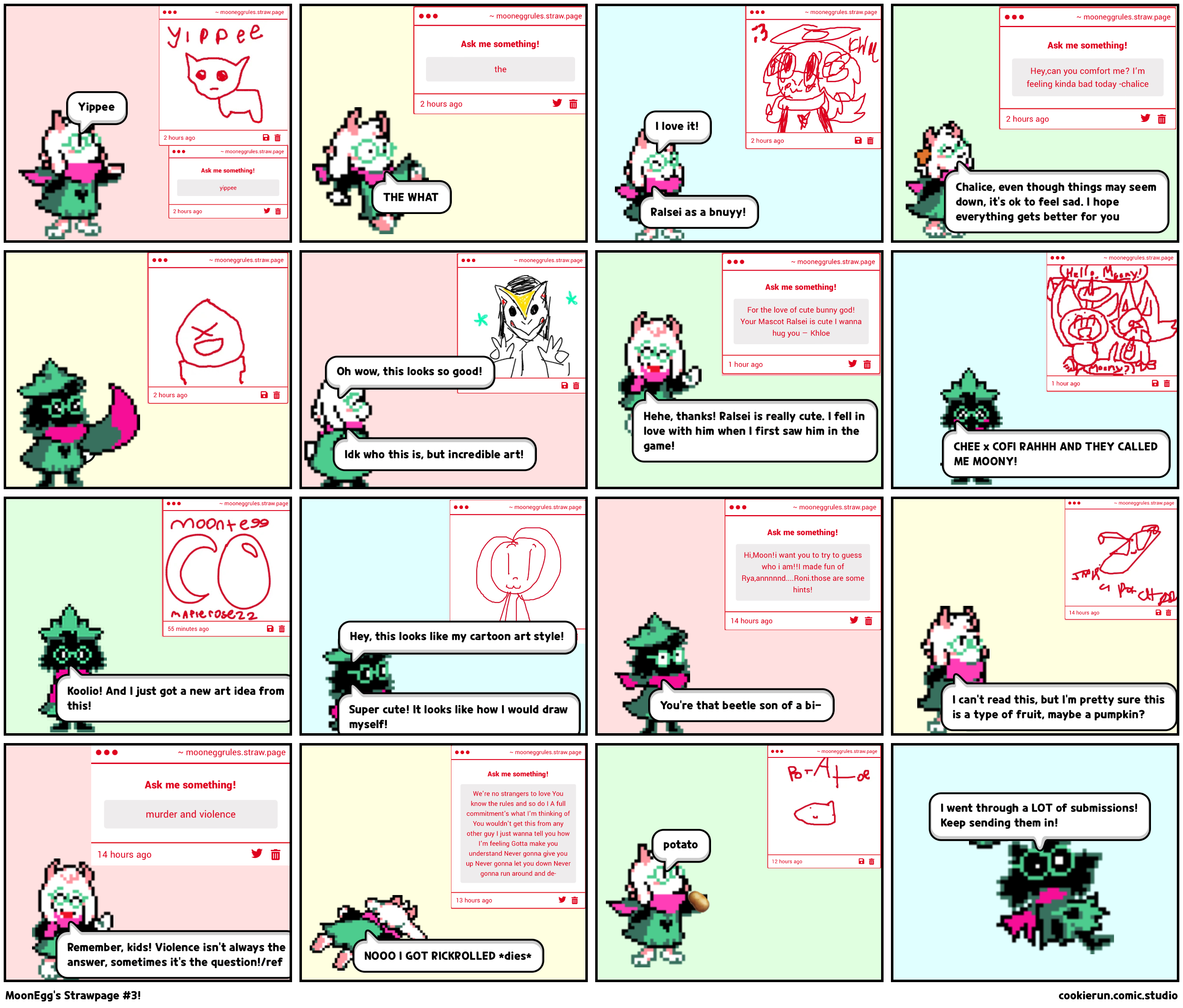 MoonEgg’s Strawpage #3!