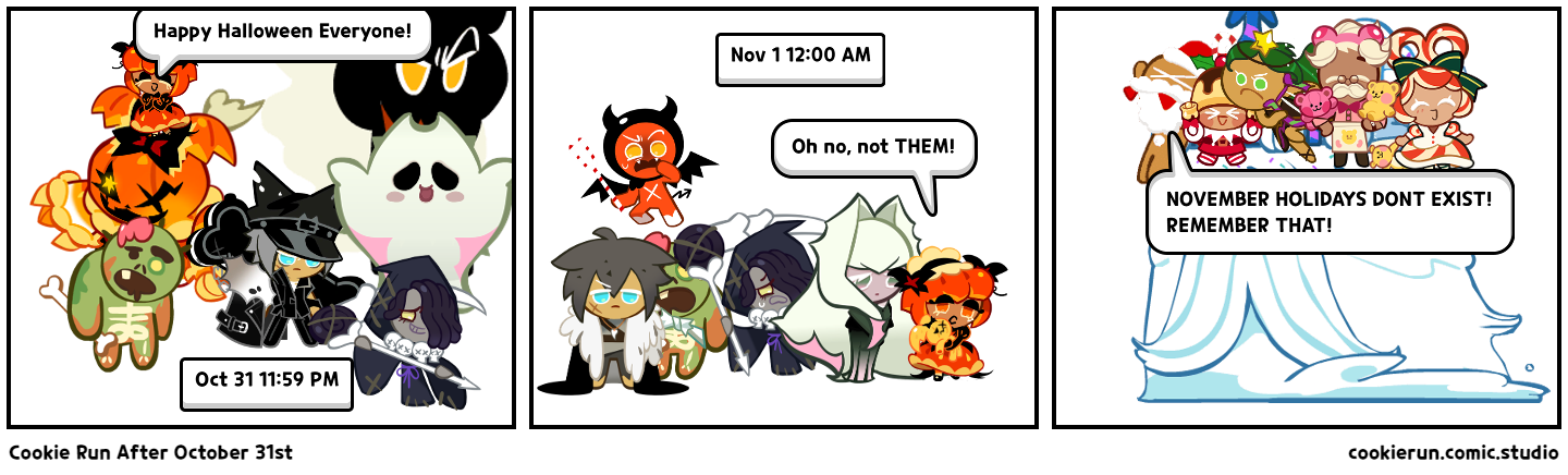 Cookie Run After October 31st