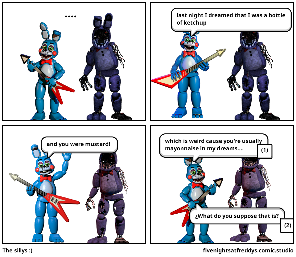 Comics tagged with withered freddy - Comic Studio