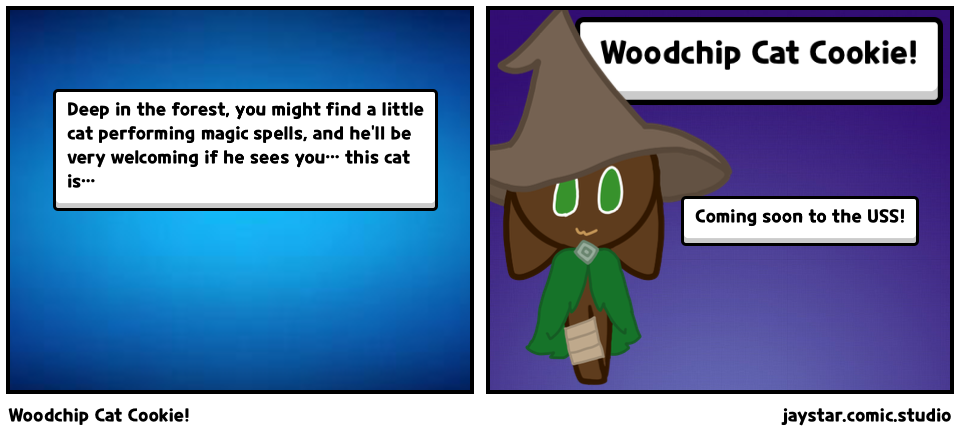 Woodchip Cat Cookie!