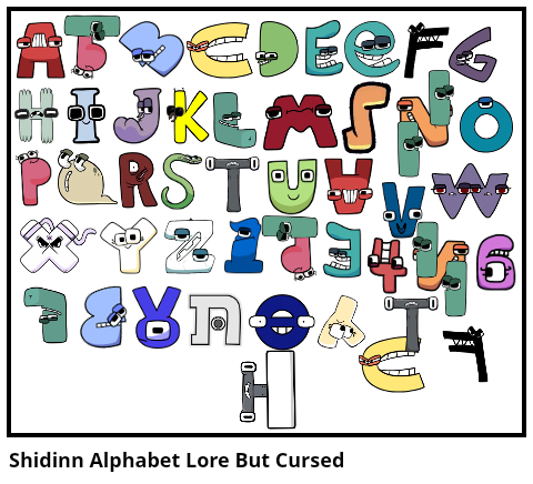 Shidinn Alphabet Lore - Comic Studio