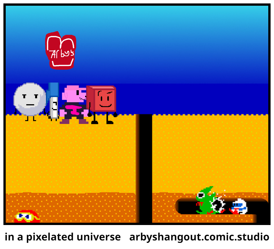 in a pixelated universe