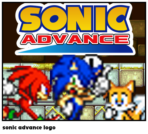 sonic advance logo