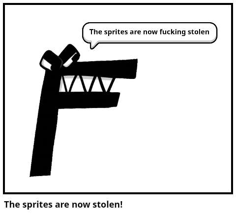 The sprites are now stolen! - Comic Studio