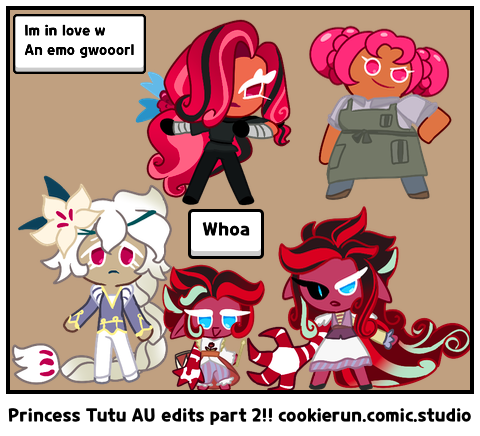 Princess Tutu AU edits part 2!!