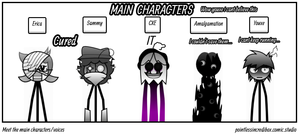 Meet the main characters/voices