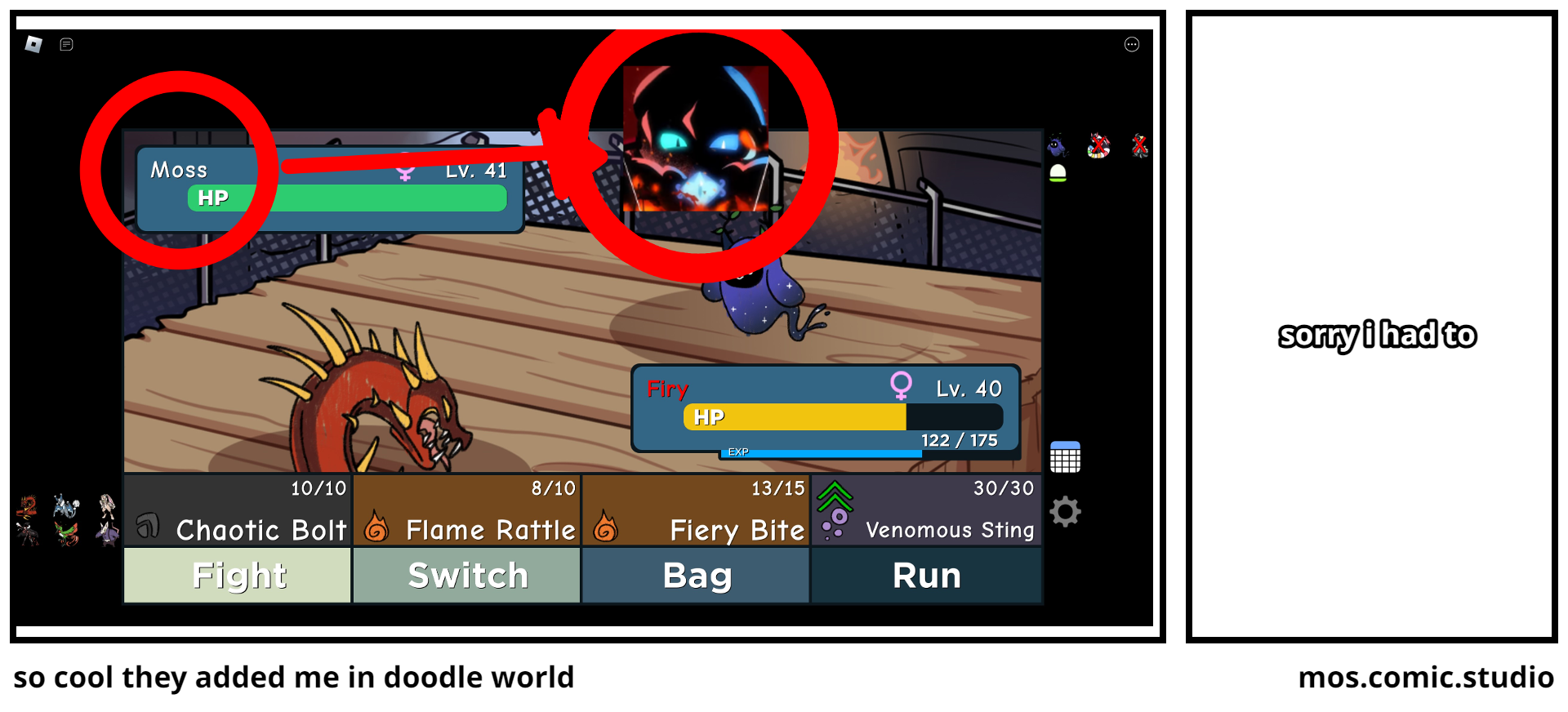 so cool they added me in doodle world