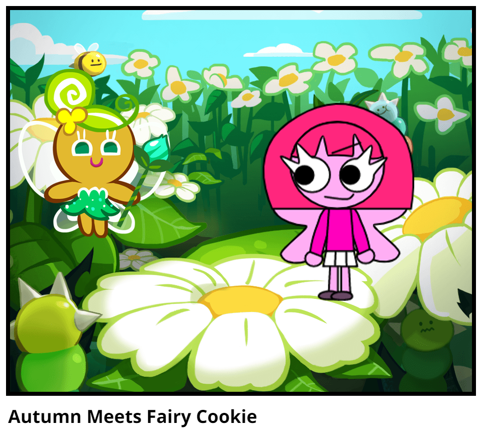 Autumn Meets Fairy Cookie
