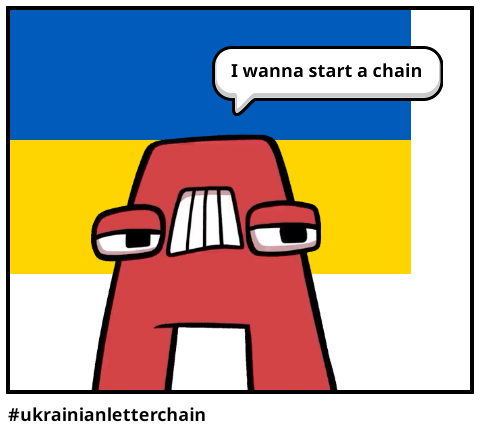 #ukrainianletterchain