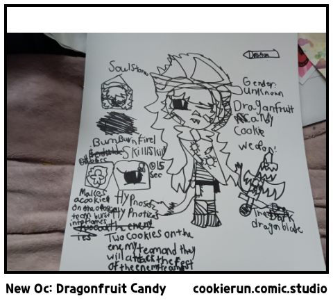 New Oc: Dragonfruit Candy