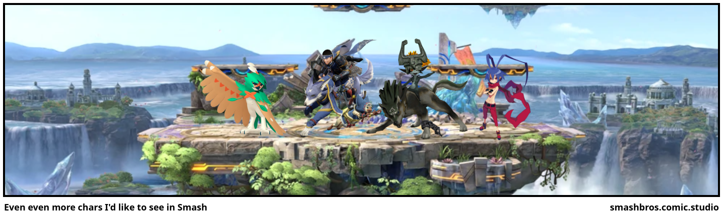 Even even more chars I'd like to see in Smash 