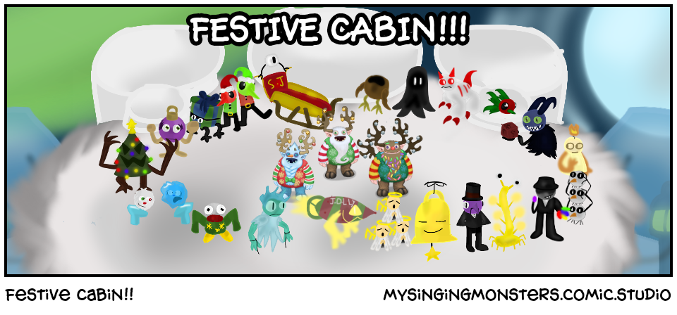 Festive Cabin!!