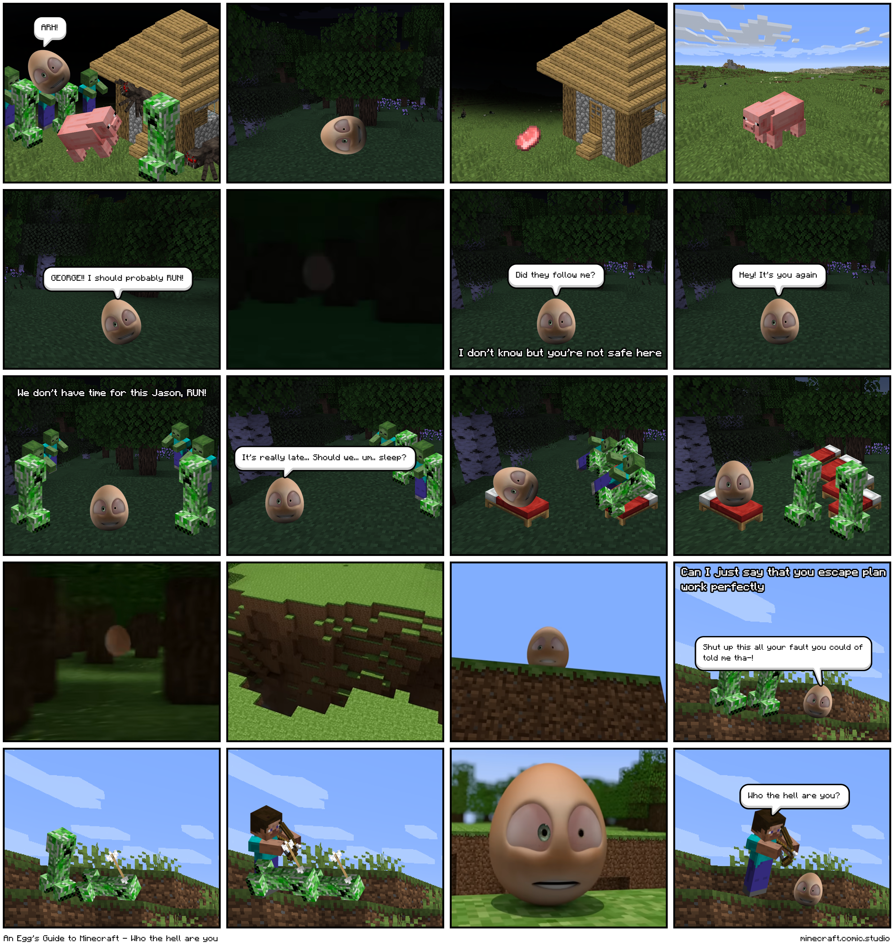 An Egg's Guide to Minecraft - Who the hell are you