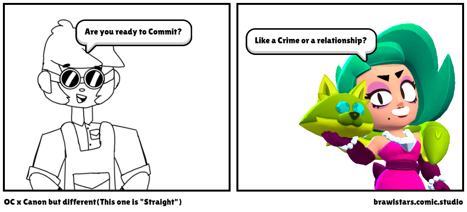 OC x Canon but different(This one is "Straight")