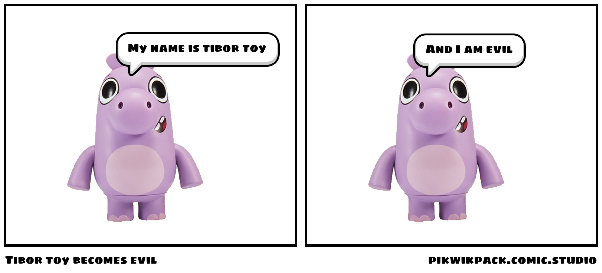 Tibor toy becomes evil
