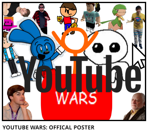 YOUTUBE WARS: OFFICAL POSTER