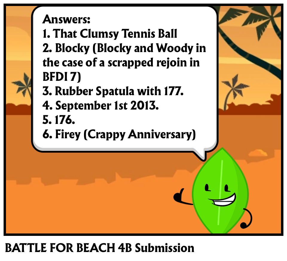 BATTLE FOR BEACH 4B Submission