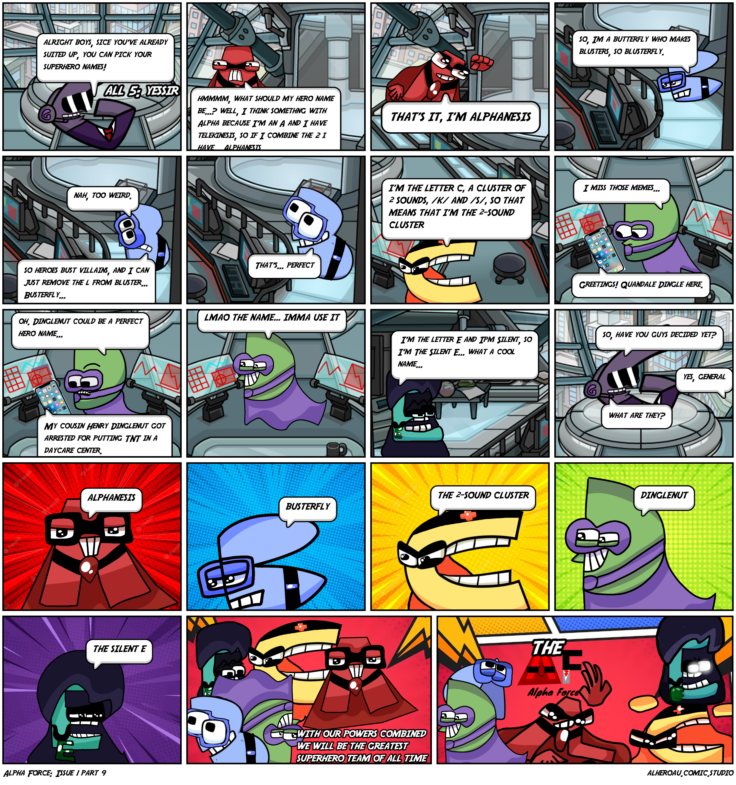 Alpha Force: Issue 1 part 9