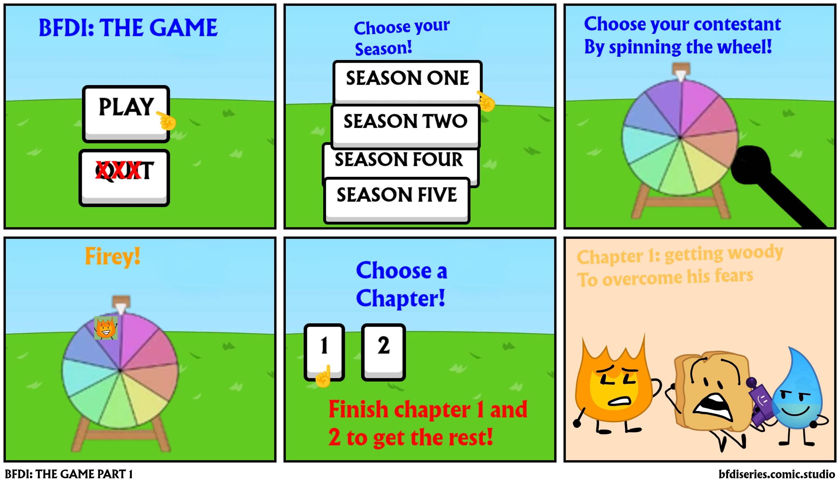 BFDI: THE GAME PART 1