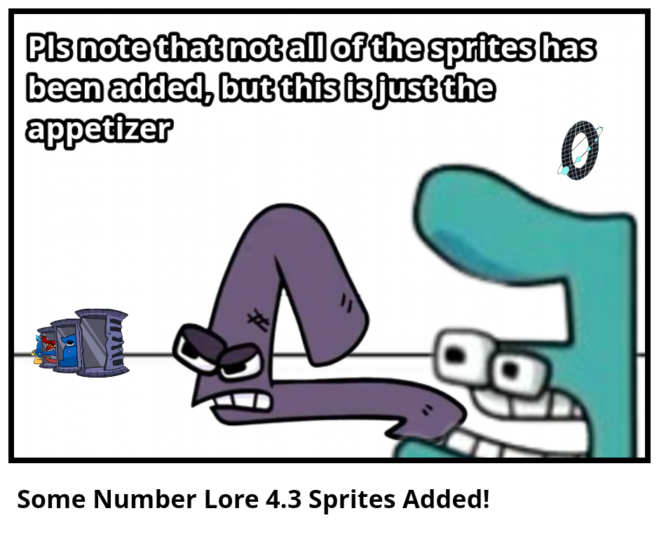 Some Number Lore 4.3 Sprites Added!