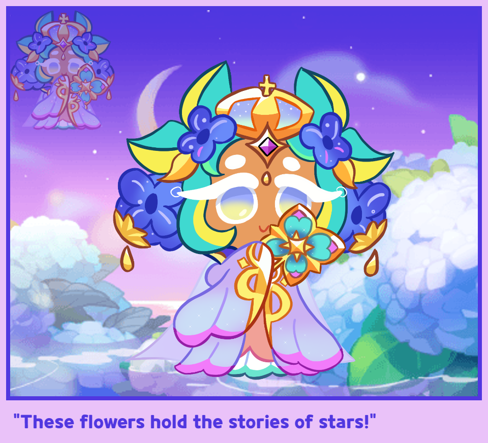  “These flowers hold the stories of stars!"
