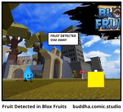 Fruit Detected in Blox Fruits - Comic Studio
