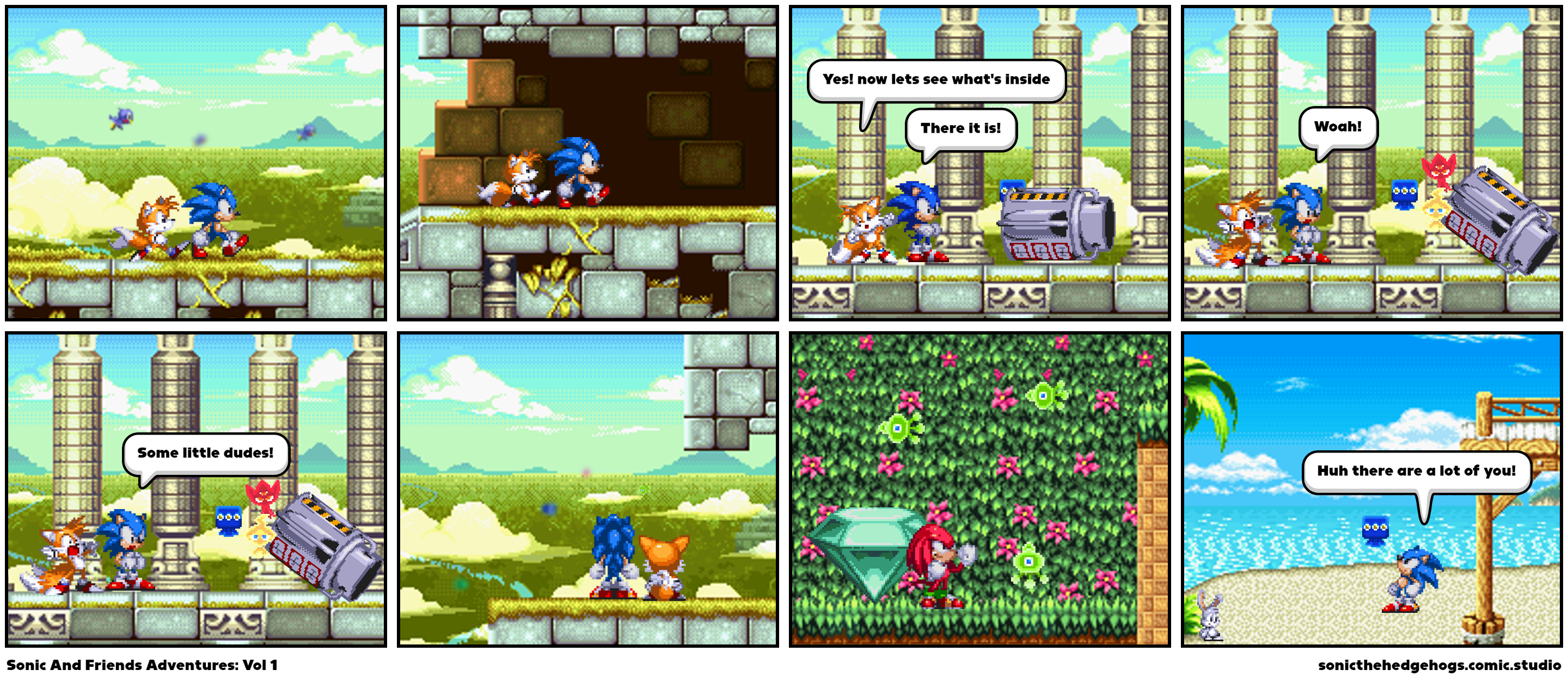 Sonic And Friends Adventures: Vol 1