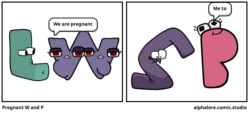 Alphabet Lore But PREGNANT : P is for Pregnant 