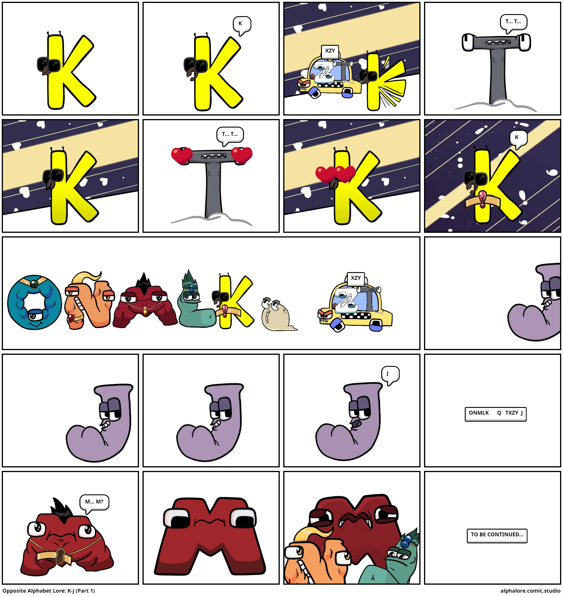 Opposite Alphabet Lore: K-J (Part 1)