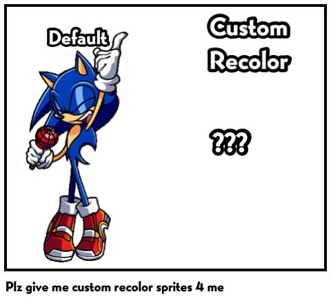 I remade Sonic's sprites (that aren't dialogue cuz that's too much work)  from Prey in my style cuz I felt like it. : r/FridayNightFunkin