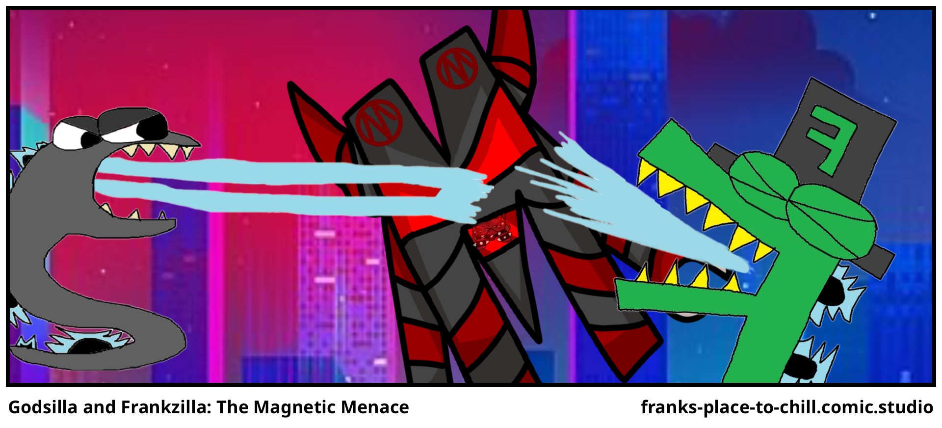 Godsilla and Frankzilla: The Magnetic Menace