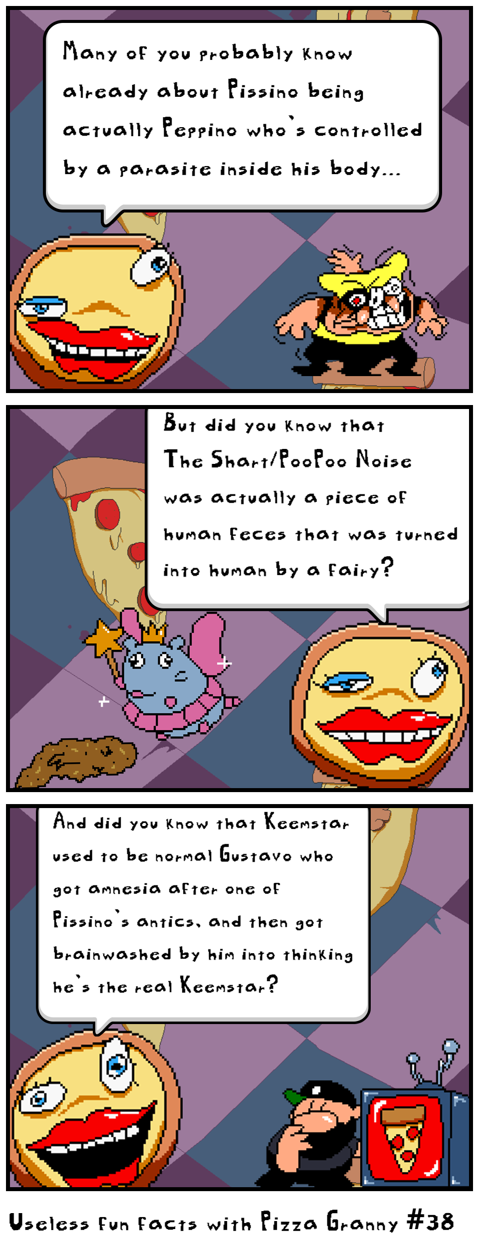Useless fun facts with Pizza Granny #38