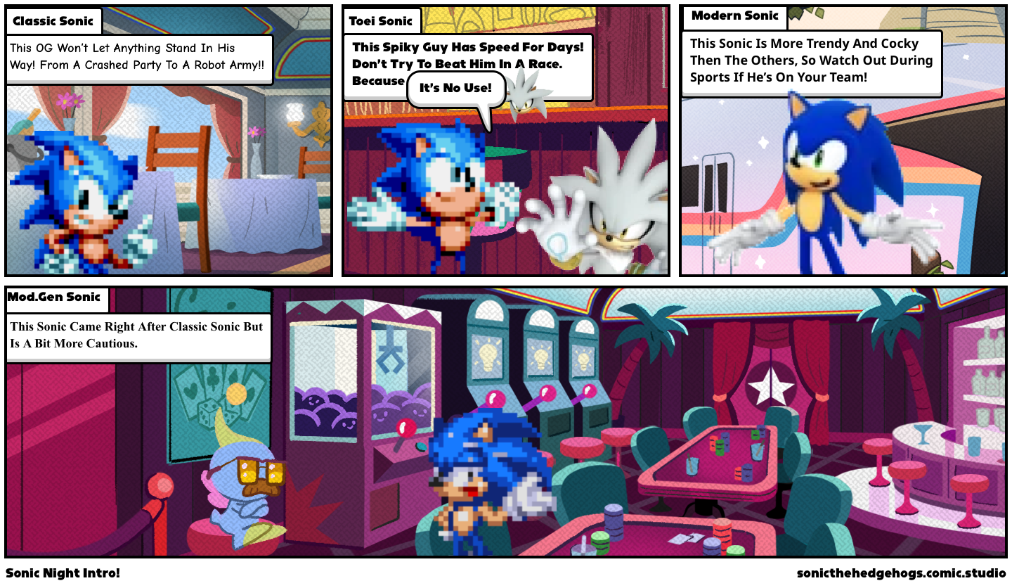 Sonic Night Intro!