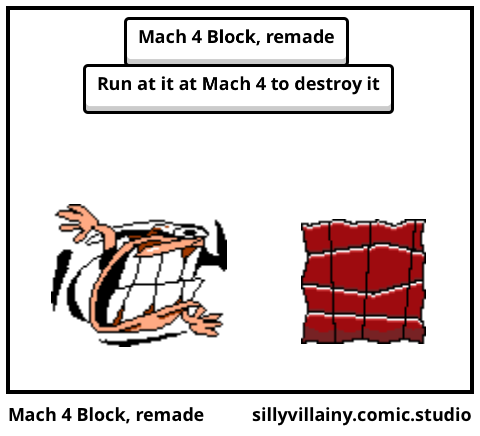 Mach 4 Block, remade