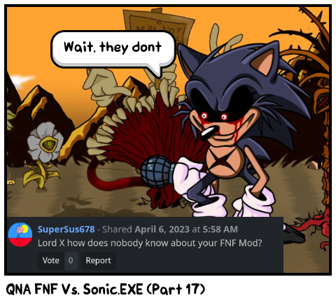 QNA FNF Vs. Sonic.EXE (Part 17)