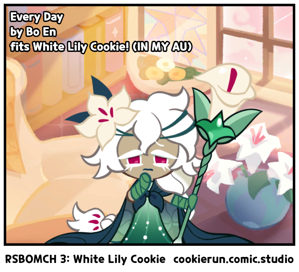 RSBOMCH 3: White Lily Cookie
