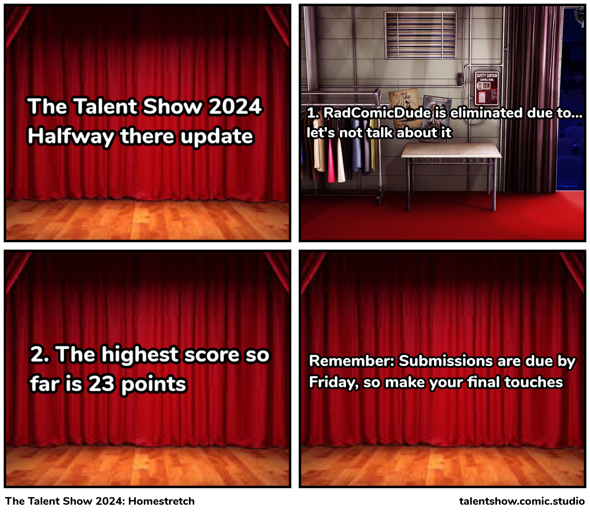 The Talent Show 2024: Homestretch
