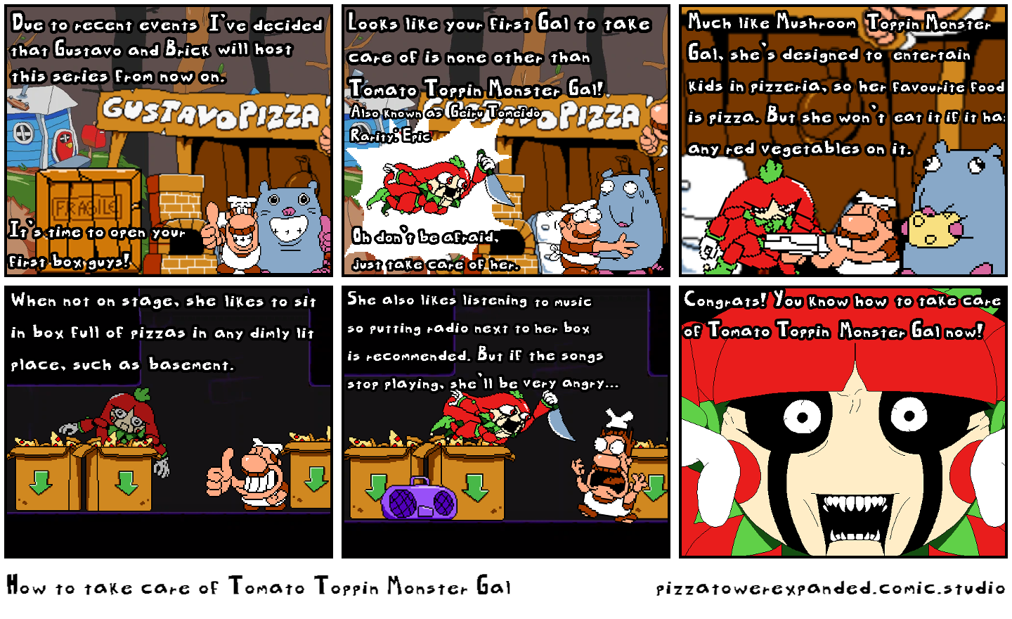 How to take care of Tomato Toppin Monster Gal