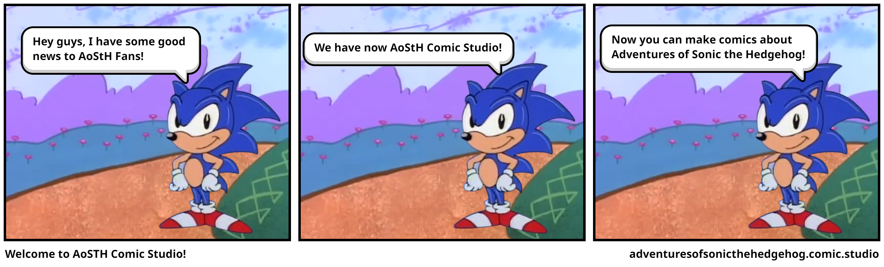 Welcome to AoSTH Comic Studio!